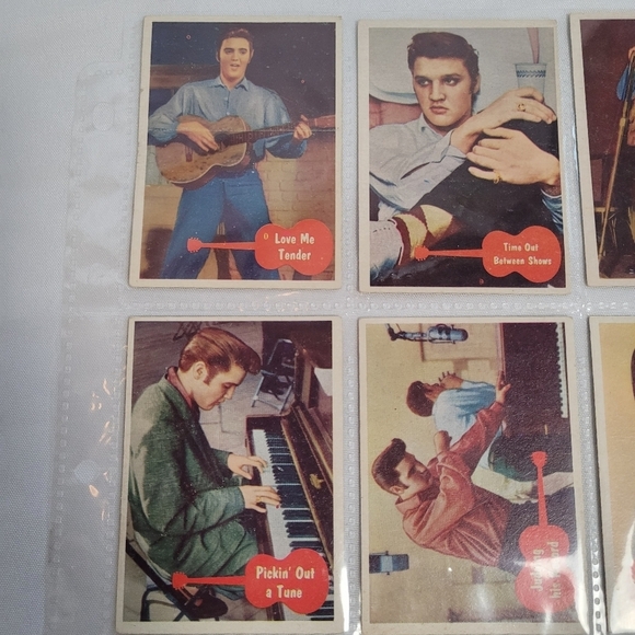 Lot of 16 Elvis Presley 1956 Bubbles Inc. Trading Cards Ungraded EUC - Picture 2 of 13